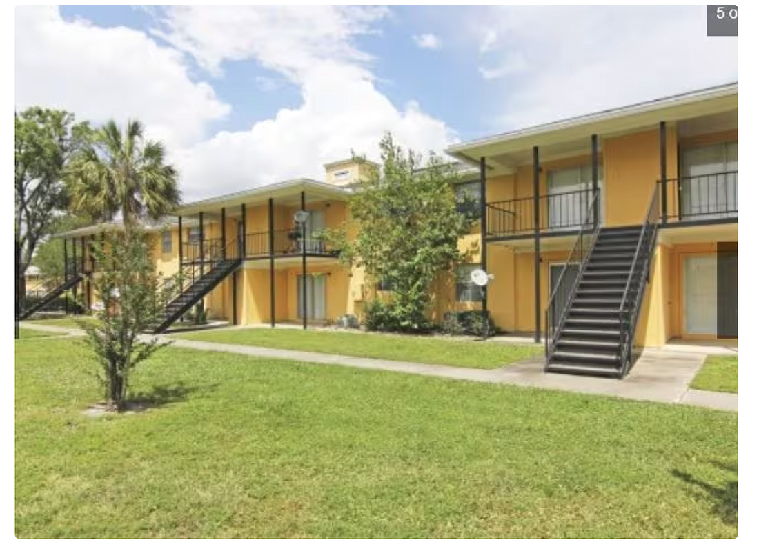 The Waters Edge Apartments are on Broward Road in the Highlands neighborhood near Jacksonville International Airport and the Jacksonville Zoo.