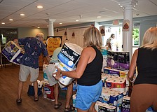 Longboat Island Chapel got creative when decorating for their "Wipe It Clean" charity event.