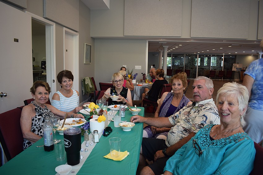 Karol Peschel, Elizabeth Nichols, Anne Summers, Donna Petruccelli, Jack Joyce, and Iris White.