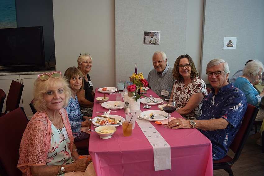 Nancy Morgan, Mona Schonbrunn, Donna Heffner, Greg Fiore, Judy and Gordon Govalet