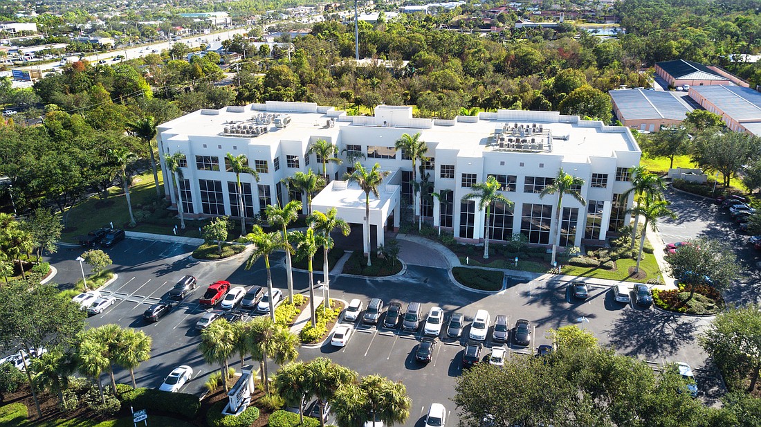The three-story Beachway Professional at 3301 Bonita Beach Road S.W. has been sold for $14.3 million.