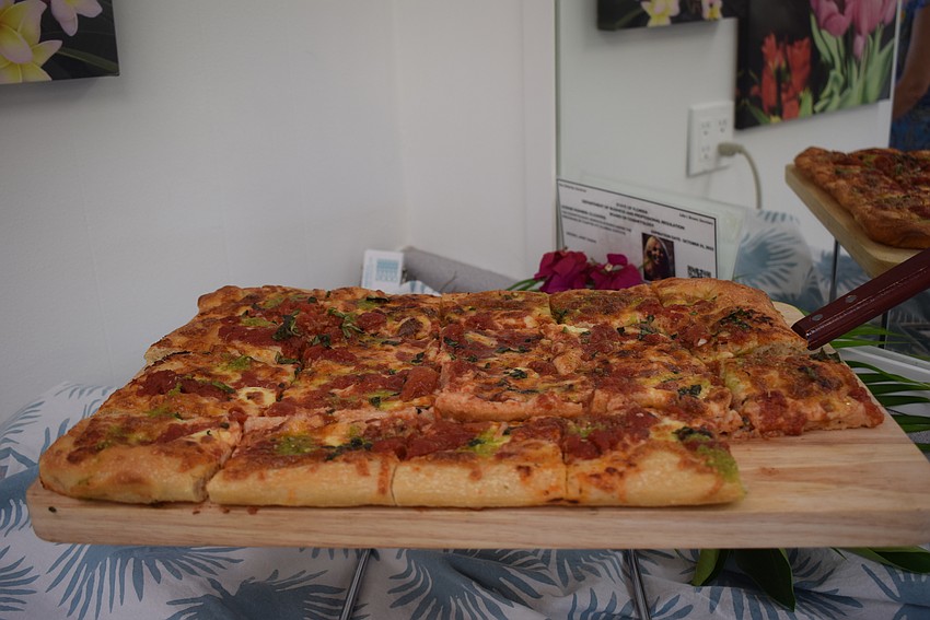 Pizza provided by Ventura's Italian Kitchen and Wine Bar