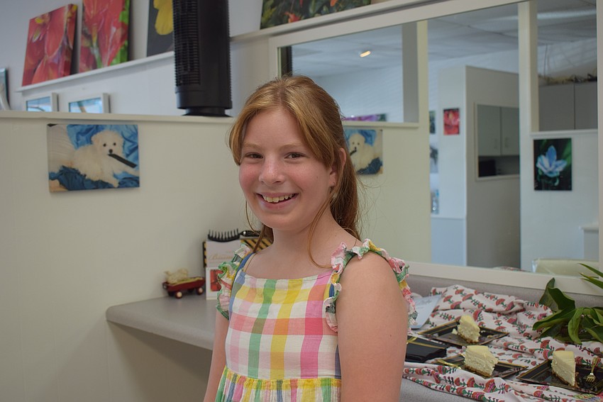 Bliss Rippy at Design 2000 Salon during Summer Night Out