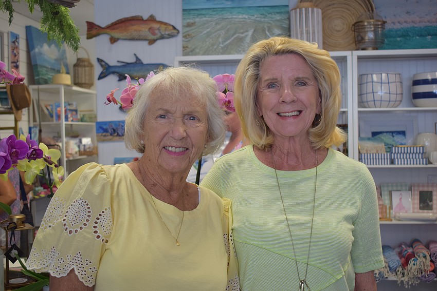 Barbara Gurchiek and Judy Nedlinger at Summer Night Out
