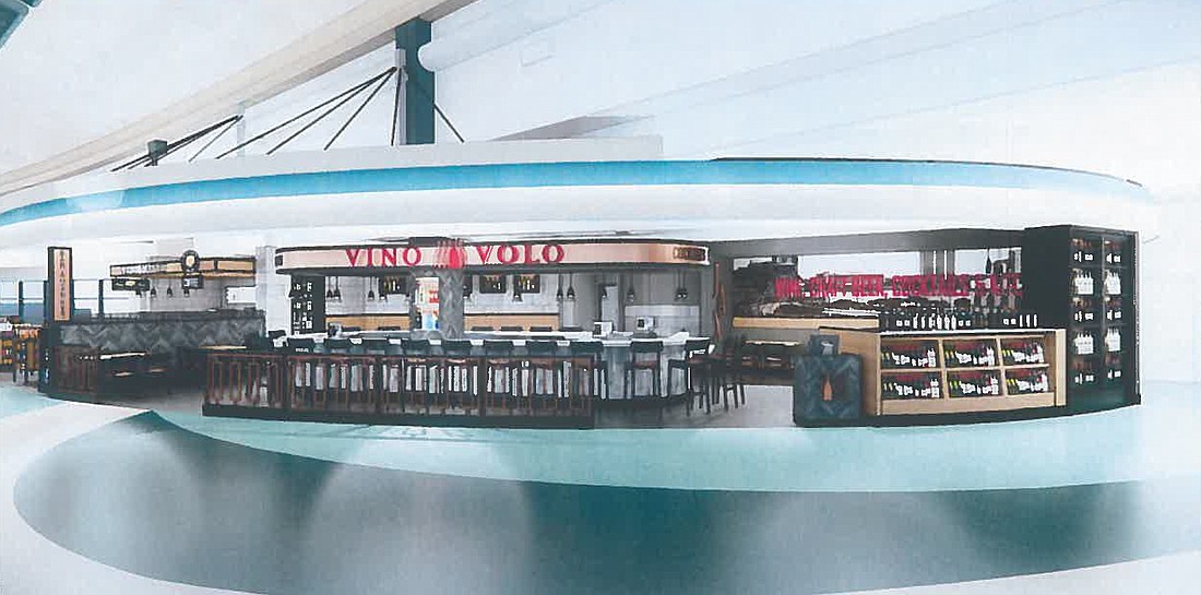 Vino Volo and the Jacksonville Aviation Authority agreed to terms to double its size post-security at Jacksonville International Airport and expand its menu.