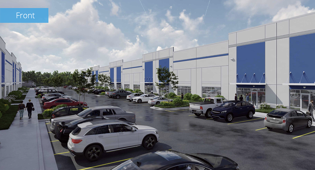 Colliers Executive Director Guy Preston and Associate Director Seda Preston in Jacksonville comprise the leasing team for the Dundas Industrial Park at 440 Dundas Drive in North Jacksonville.