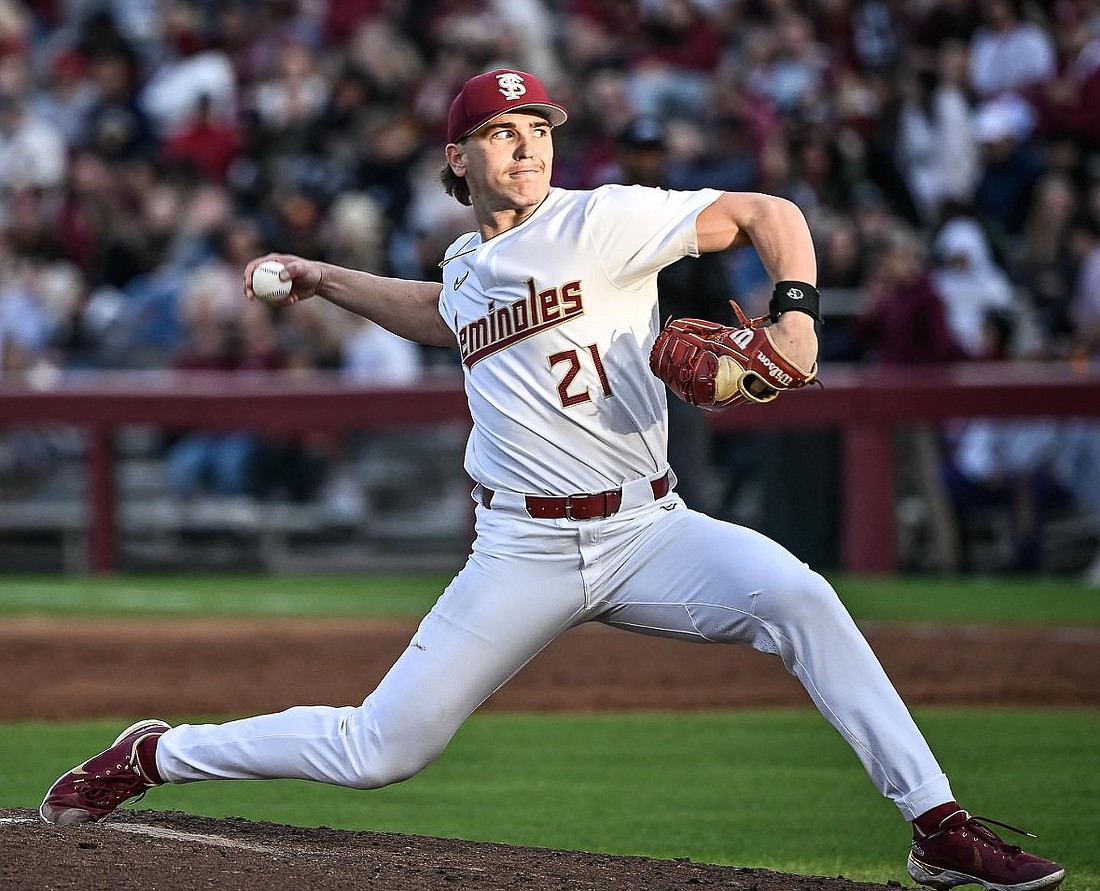 Carson Montgomery played for the Florida State University baseball team for the 2021, 2022 and 2023 seasons.