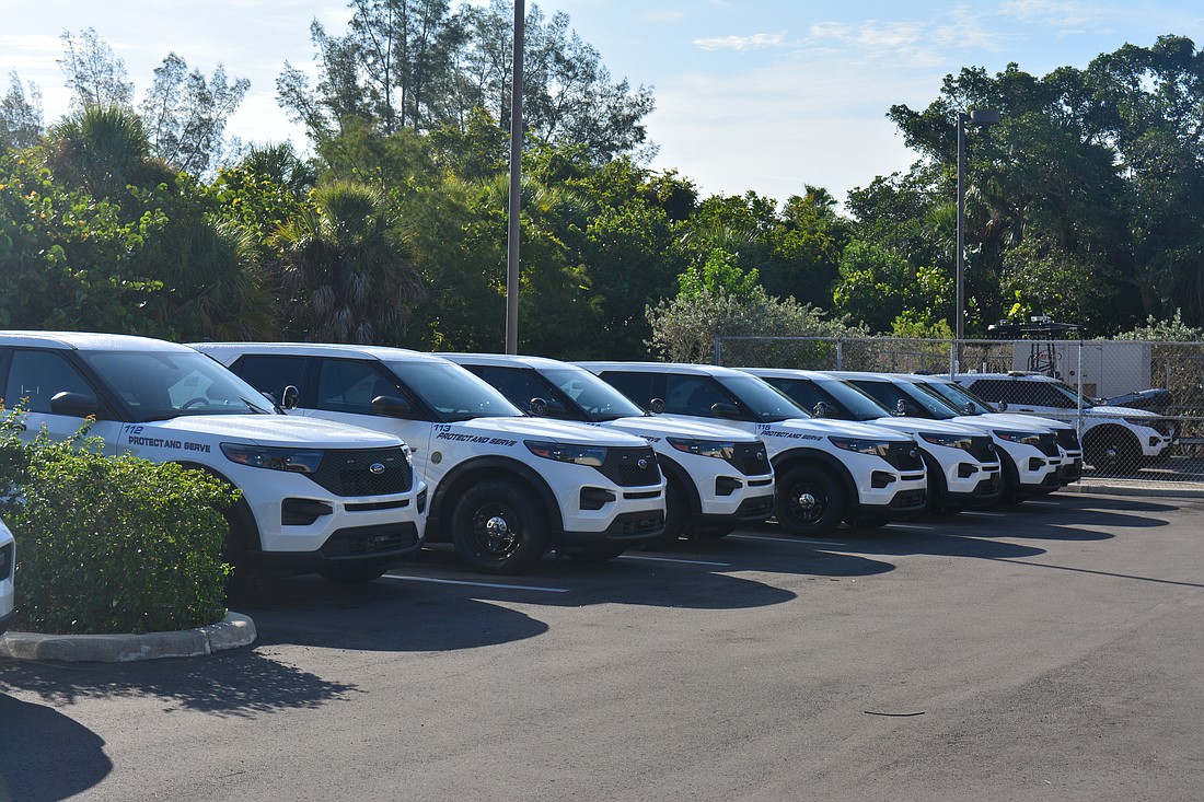 As of July 18, Longboat Key Police Department received nine of the patrol vehicles for the take-home vehicle program. Five of those nine are hybrid vehicles.