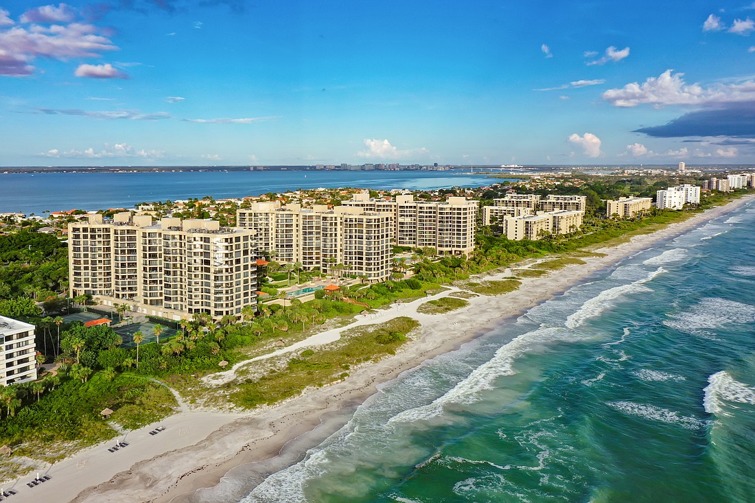 Gary Morrison, of Longboat Key, and Kimberly Skaff, of Charleston, West Virginia, sold their Unit 607 condominium at 1241 Gulf of Mexico Drive to Eric Doubell, trustee, of Stow, Ohio, for $3.15 million.