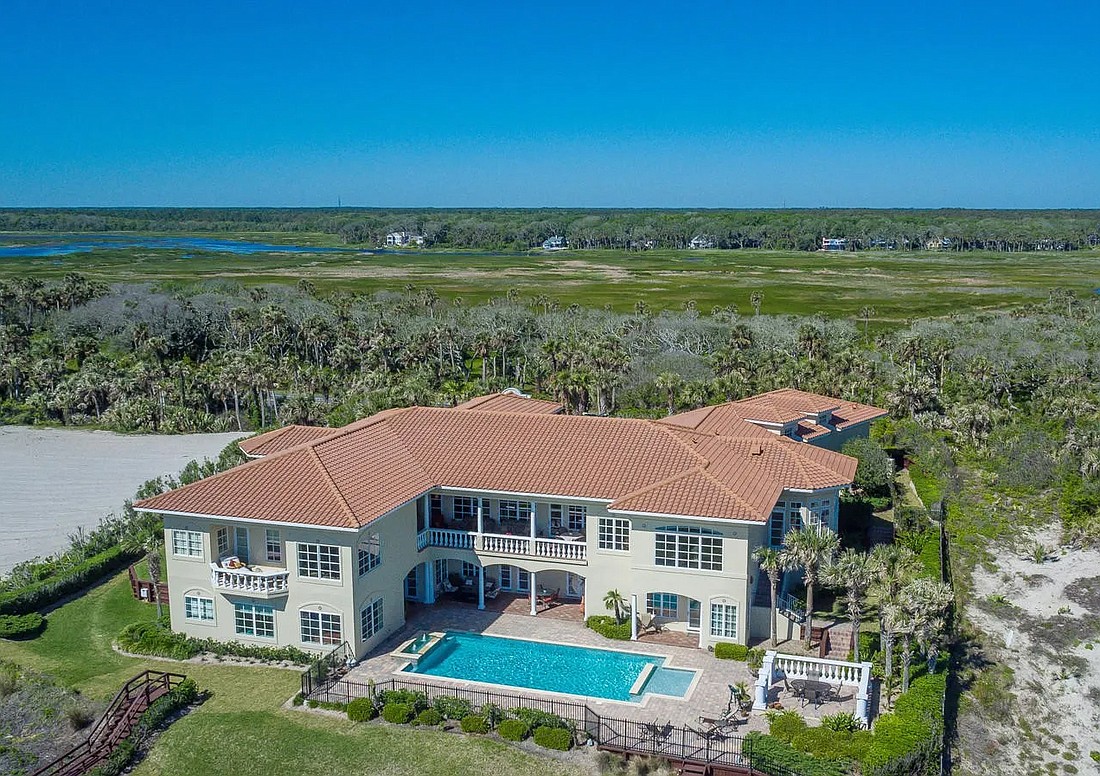 This oceanfront Ponte Vedra Beach home sold July 26 for $8.5 million.