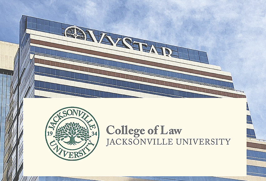 The Jacksonville University College of Law is located in VyStar Tower.