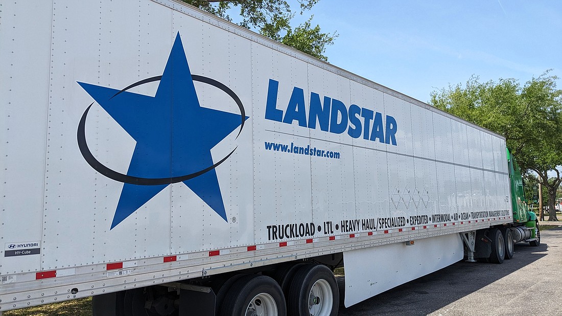 Landstar System Inc. reported earnings of $1.85 a share on revenue of $1.374 billion, down from earnings of $3.05 and revenue of $1.975 billion in the second quarter of 2022.