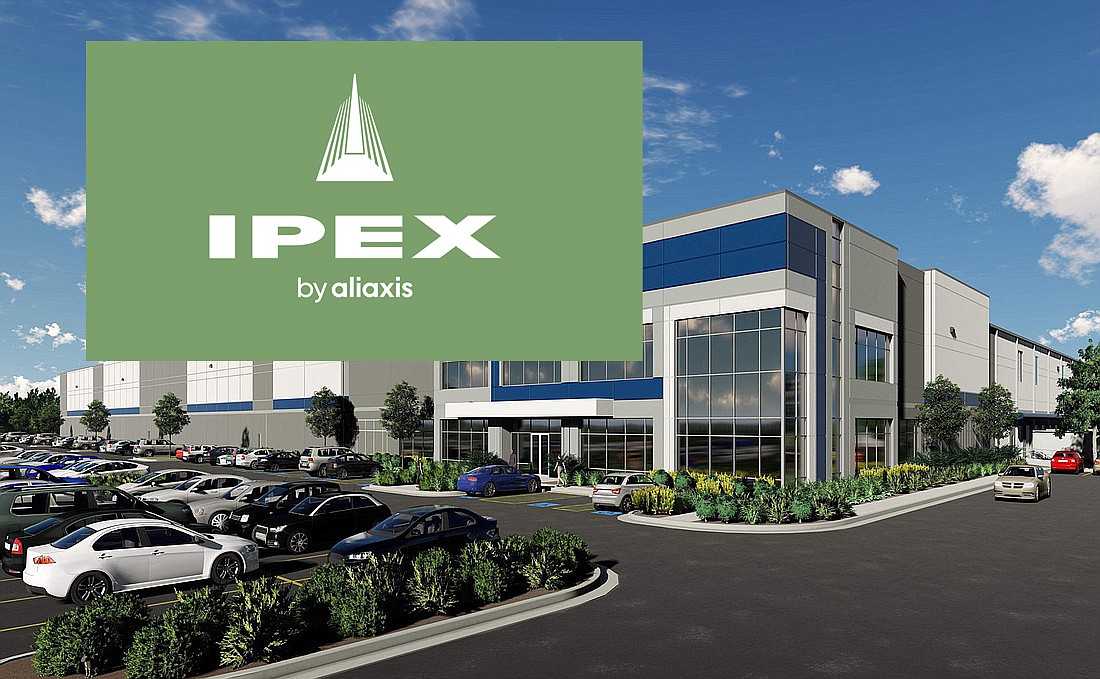 IPEX Inc., a wholesale supplier of specialized PVC and thermoplastic piping systems, is coming to Florida Gateway Logistics Park in West Jacksonville.