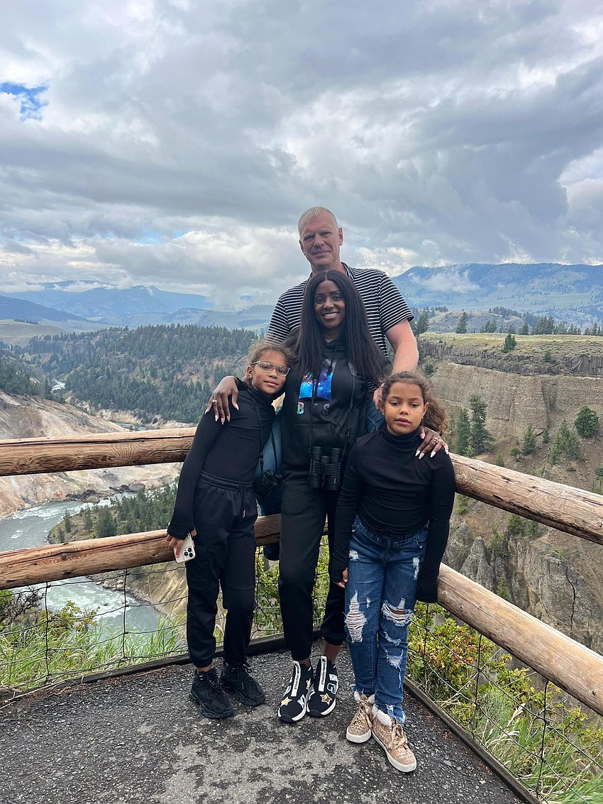 Desirae Dierens, fifth grader at Lakewood Ranch Preparatory Academy, visits Yellowstone and Grand Teton national parks, with her parents, Judith and Luc Dierens, and her sister, Demi Dierens, a second grader.