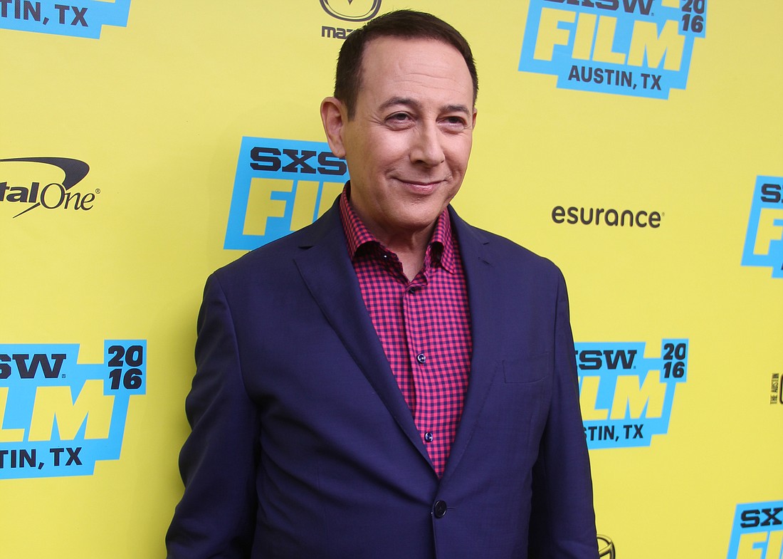 Paul Reubens appeared at the SXSW Festival in Austin, Texas, in 2016.