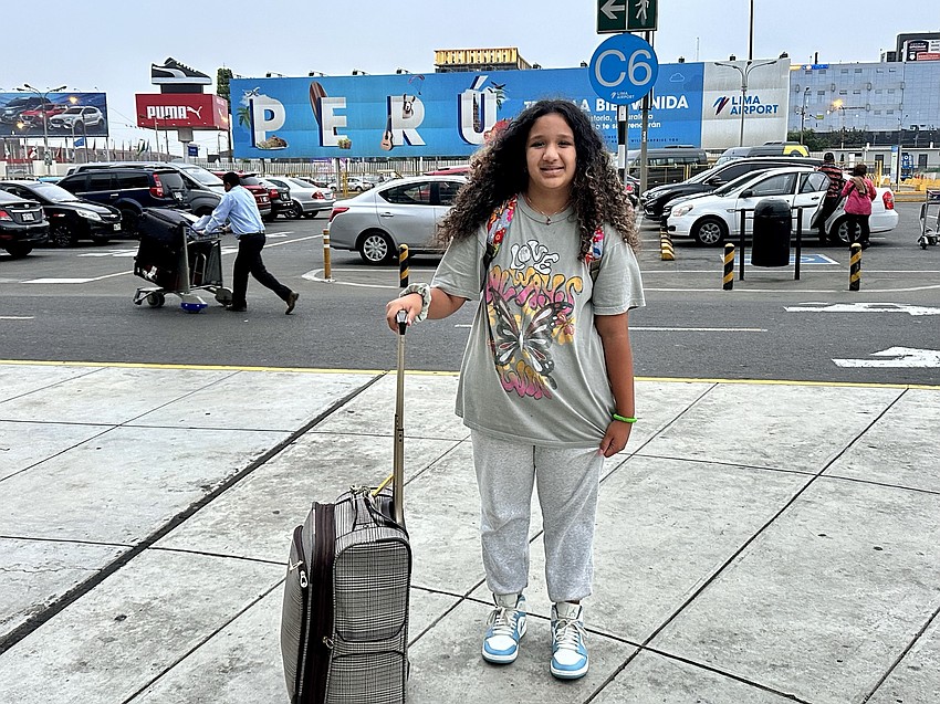 Satiana Sabroso, a seventh grader at Lakewood Ranch Preparatory Academy, makes her way to Peru to celebrate her grandfather Arturo’s 100th birthday.