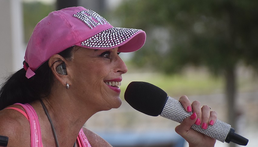 Sheri Nadelman, who was playing solo at Waterside Place on Aug. 5, also performs as the lead singer for SoulRcoaster.