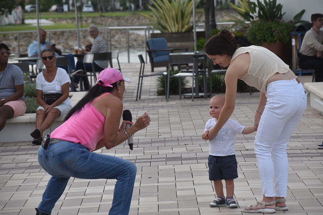 Lifestyle investments by SMR brought entertainers such as Sheri Nadelman to Waterside Place in Lakewood Ranch to make life just a little brighter.