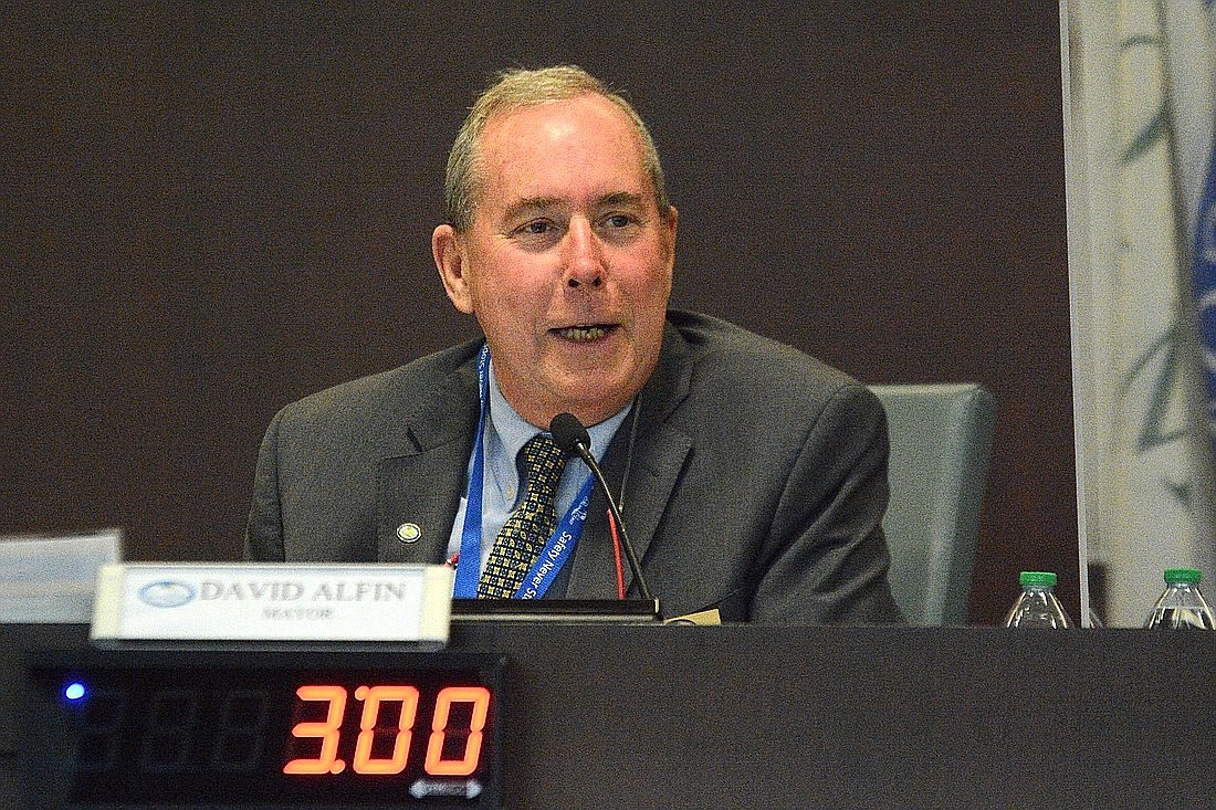 Mayor David Alfin. File photo