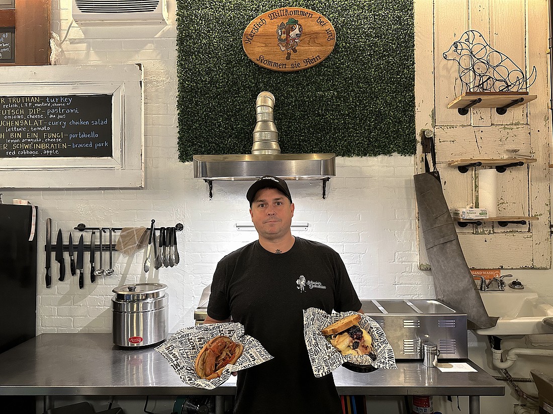 Chris Frommeyer is the owner of Schweini’s Delicatessen, a new business in downtown Winter Garden.
