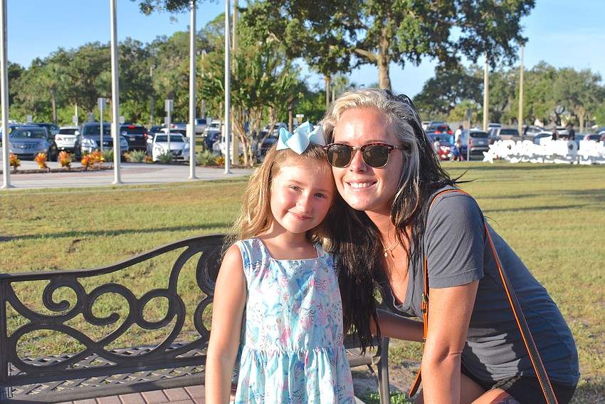 First grader Lilly Brennan is dropped off at Freedom Elementary by her mom, Kailee Brennan, for Lilly's first day of first grade.