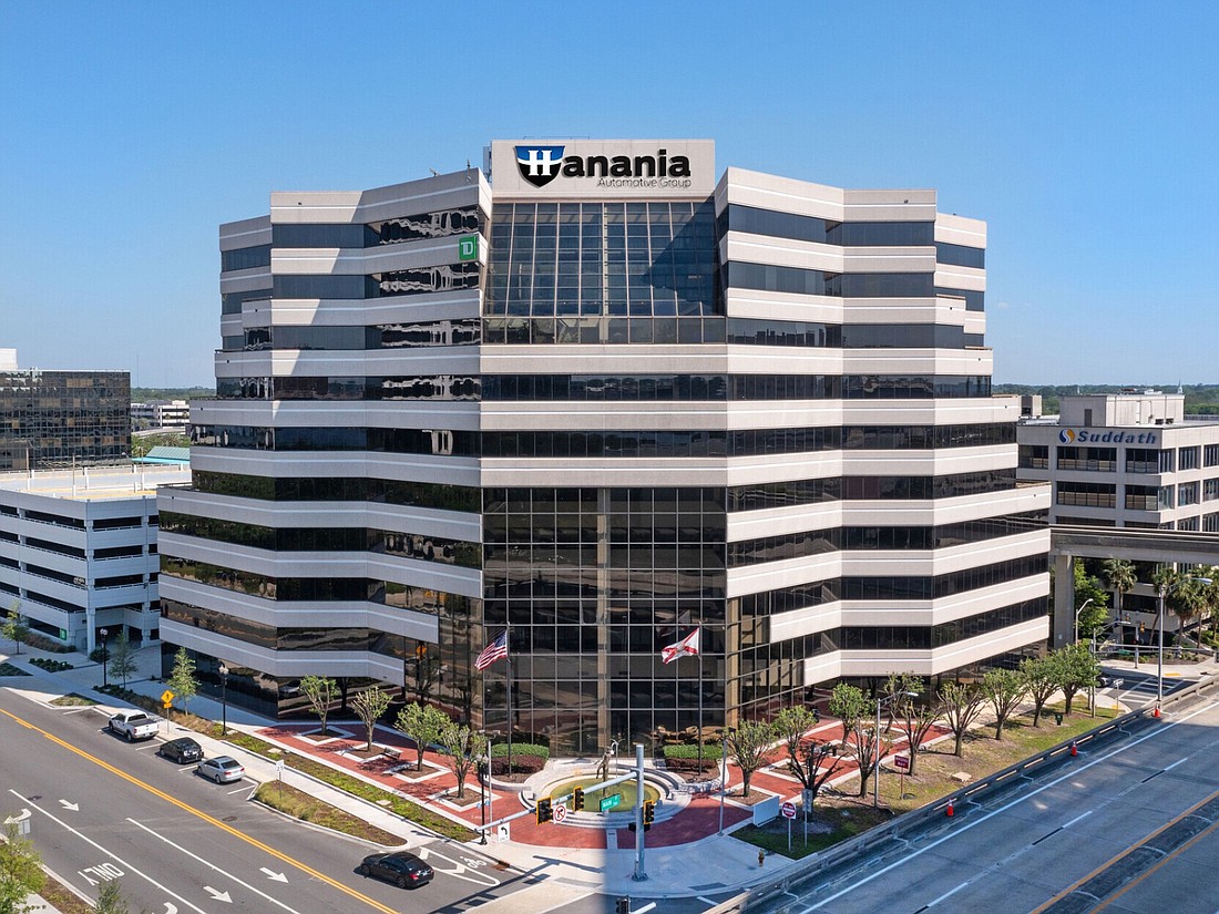 The Hanania Building at 1200 Riverplace Blvd.