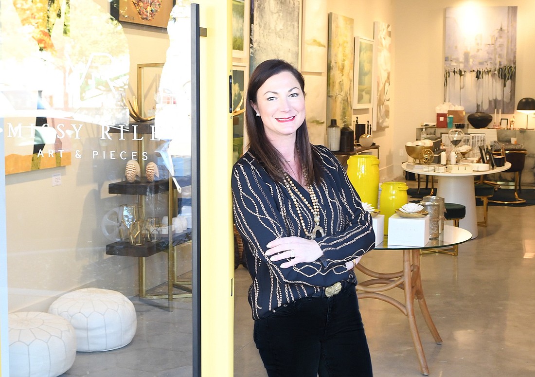 Missy Riley is the owner of Missy Riley Art & Pieces in San Marco Square. She plans to move her shop down the street into the storefront between Stellers Gallery and Iguana San Marco, the former San Marco Theatre.