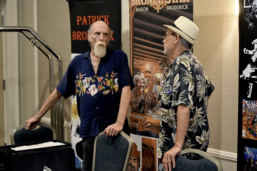 Micronauts, Alpha Flight, Legion of Super-Heroes, Captain Atom and Green Lantern comic book artist Pat Broderick speaks with Legion of Super-Heroes and The Flash comic book artist Greg LaRocque.