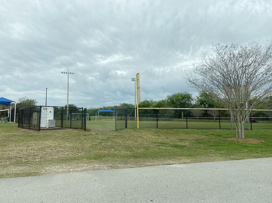 A baseball field at Nova Community Center. File photo by Jarleene Almenas