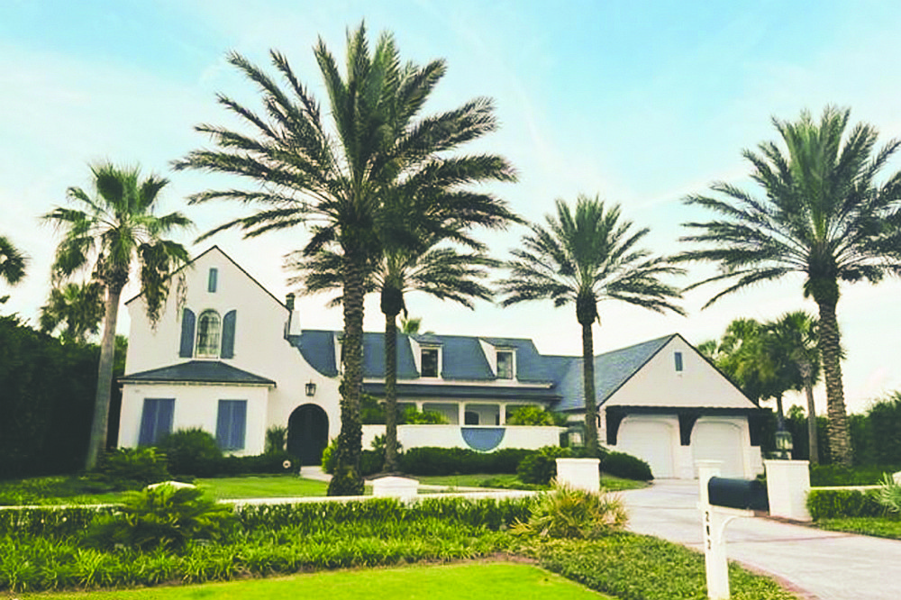 This home offers views of the ninth green at the Ponte Vedra Inn & Club Ocean Course, the original island hole. Features three bedrooms, four full and one half-bathrooms, porches, pool, spa and three garage spaces.