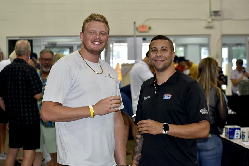 Logan McLaughlin and Marvin Jones of Sarasota Ford,