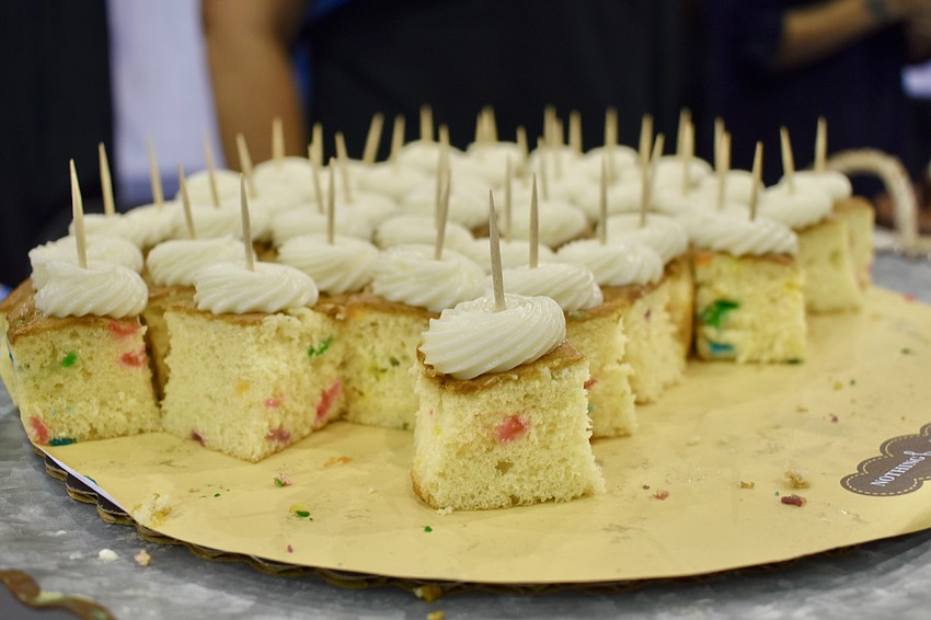 Lemon cakes at Nothing Bundt Cakes