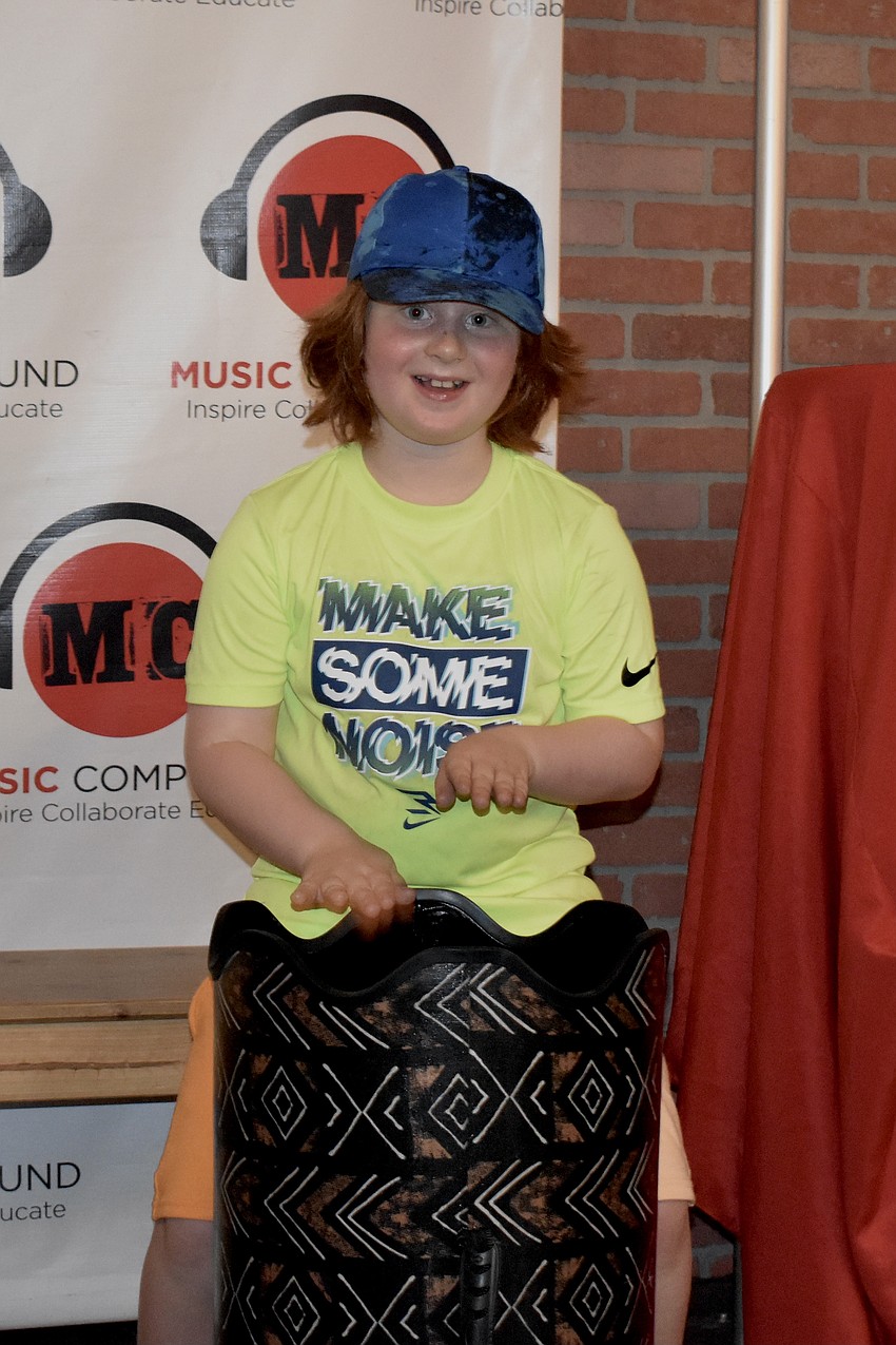 8-year-old Avi Sigal-Verier is ready to 