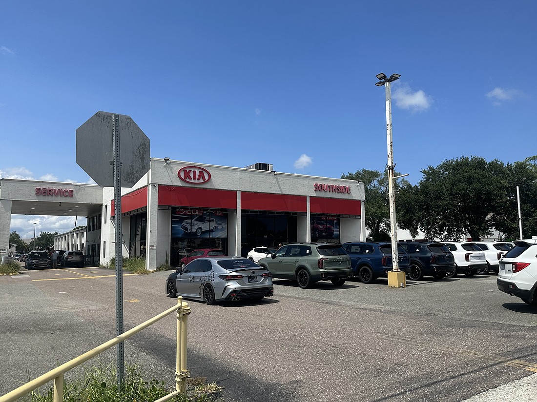 Southside Kia operates at 9401 Atlantic Blvd. Owner Morgan Automotive Group wants to build a new dealership for it in Atlantic North.