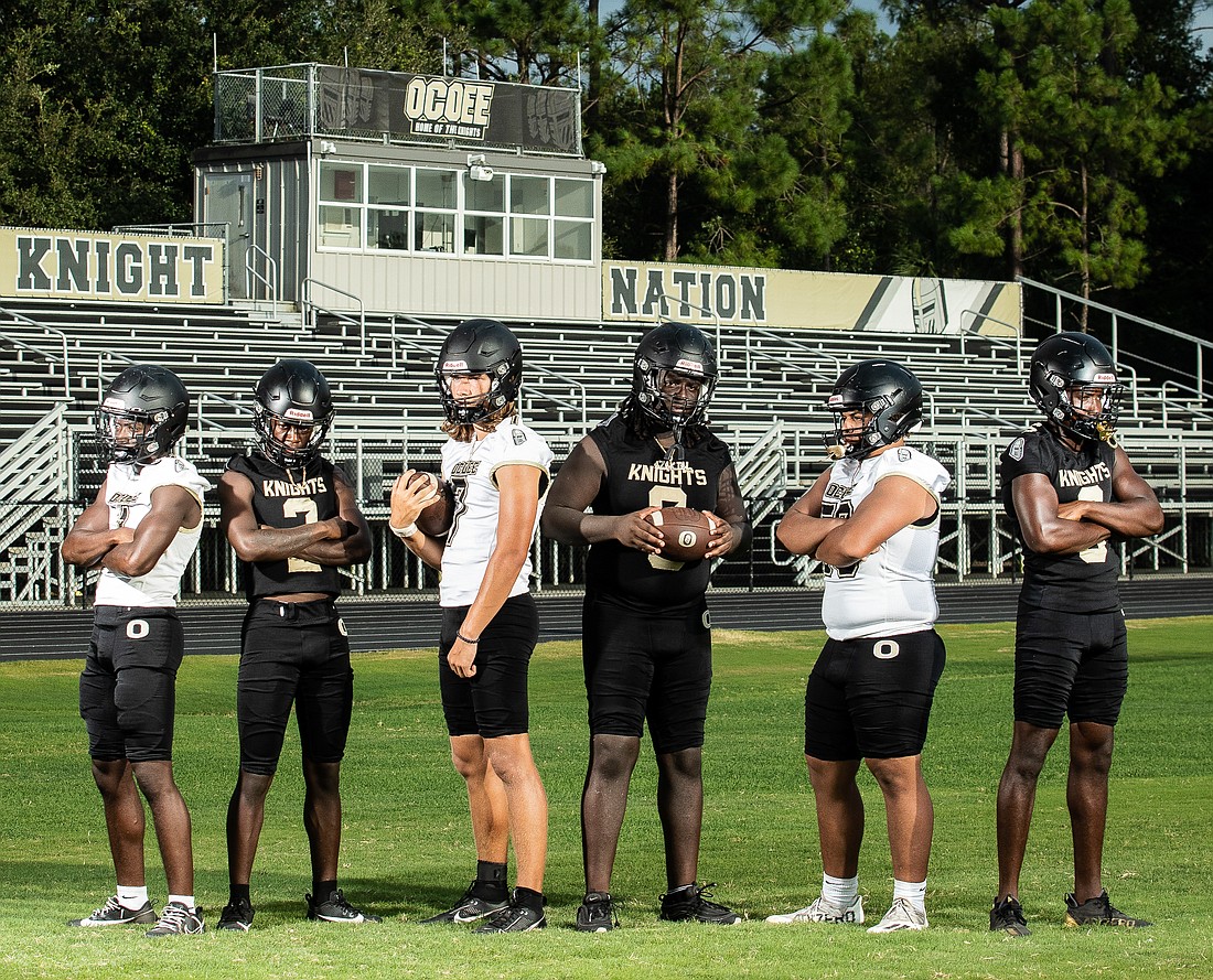 The Ocoee High School Knights are eager to face the Apopka High School Blue Darters and will battle until the final whistle is blown to bring home another victory.