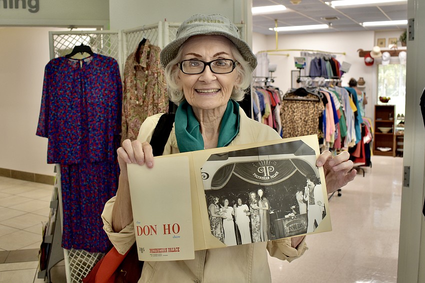 Janet Wilmink shares a photo from a time she (center) met Hawaiian pop musician Don Ho (right) at a Honolulu night club. At the time, she worked as an administrative assistant for American ambassadors with the U.S. Department of State.