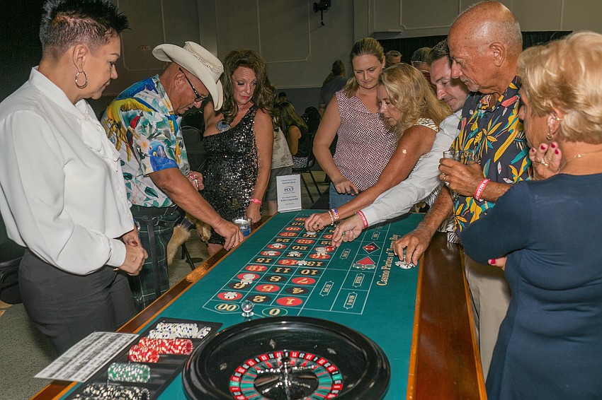 Suncoast Charities for Children's Casino Night raised $20,000 for   the Ron Foxworthy Memorial Children’s Therapy Scholarship Fund.