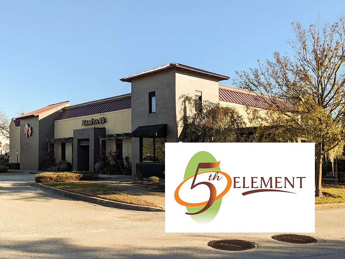 The owners of 5th Element Indian Restaurant in Baymeadows purchased this building at 10208 Buckhead Branch Drive in Town Center and plan to move the restaurant there.
