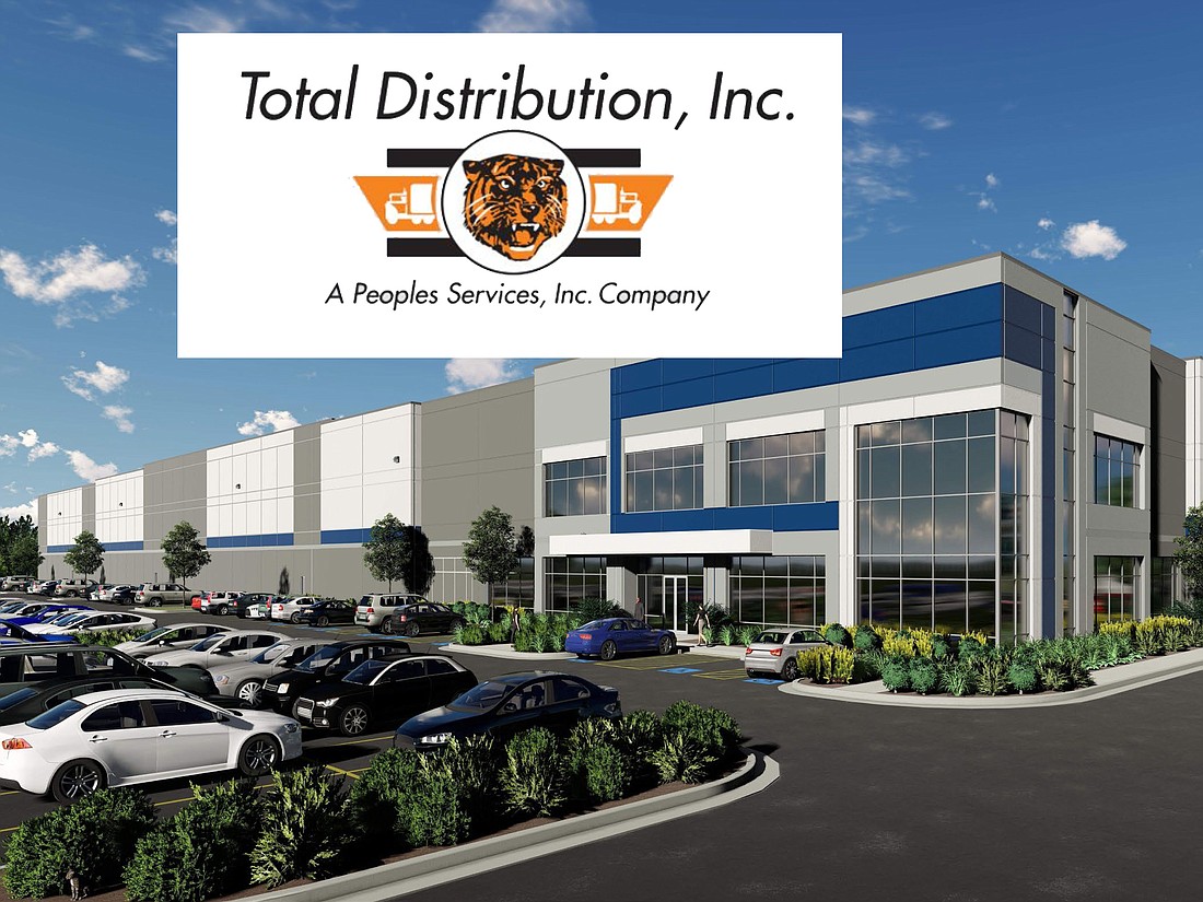 Total Distribution Inc. has leased a 1,000,400-square-foot warehouse at Florida Gateway Logistic Park in West Jacksonville.