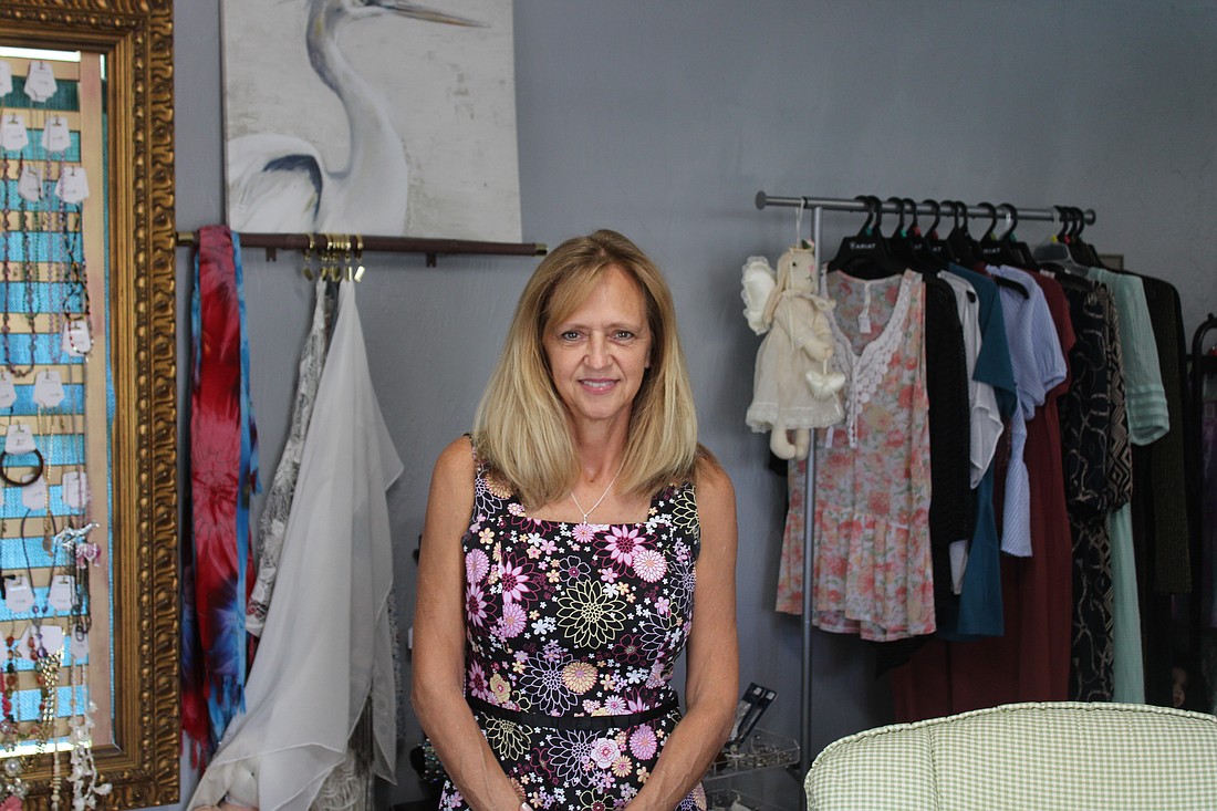 Vanessa Mitchell, owner of Flipping Treasures Resale. Photo by Alexis Miller
