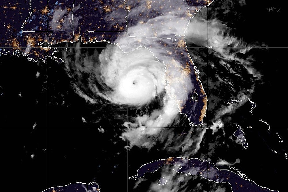 Hurricane Idalia at 11 p.m. Tuesday, Aug. 29