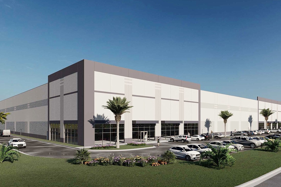 Catamount Constructors Inc. is the contractor for the 185,640-square-foot warehouse on 13.1 acres at 4290 Perimeter Industrial Parkway.