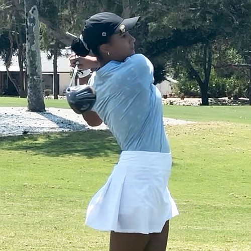 Lakewood Ranch High girls golf sophomore Emily Storm finished tied for 51st (84) at the 2022 FHSAA state tournament as a freshman.