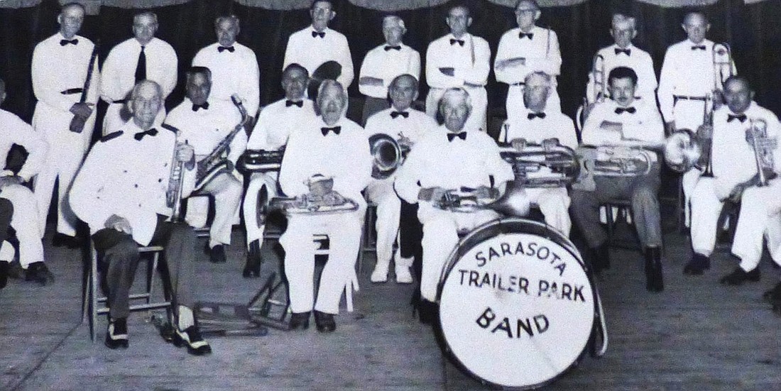 The Suncoast Concert Band got its start in January 1933 as the Sarasota Trailer Park Band.