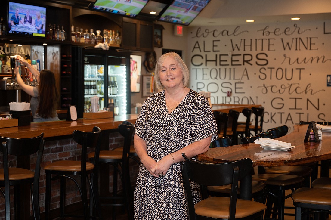 Carrie Leitzman is selling Truman's Tap & Grill to spend more time with her family.