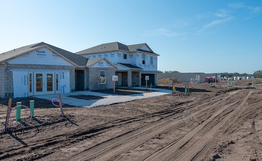 SimplyDwell Homes recently broke ground on Broadleaf, a 266-home community in Parrish.