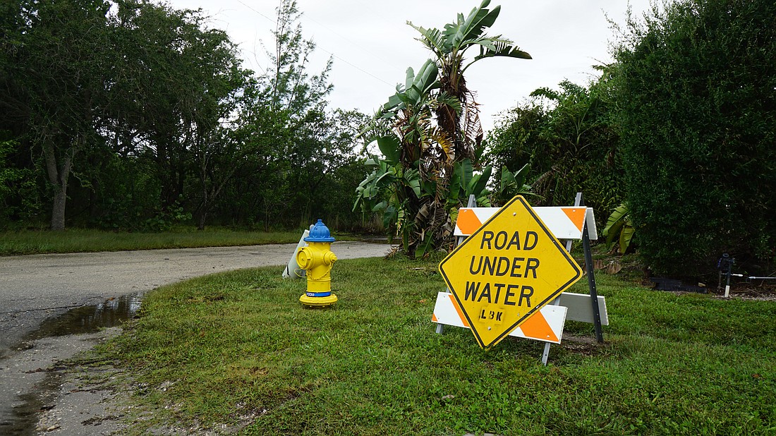 High water from Hurricane Idalia's storm surge presented obstacles for Longboat Key first responders.