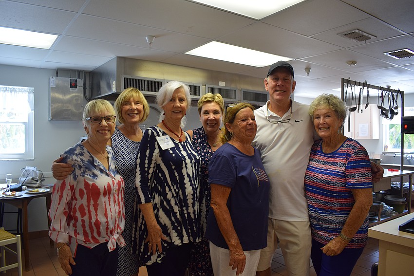 Anne Summers, Val Evanko, Sandra Johnson, Karen Pashkow, Vickie Van Meier, David Stone, and Lois Shuck