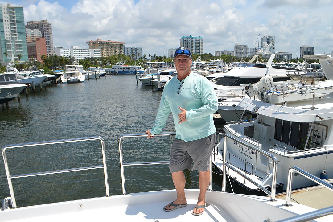 It was pretty much everybody holding on for their lives' during Hurricane  Ian, a boat captain says