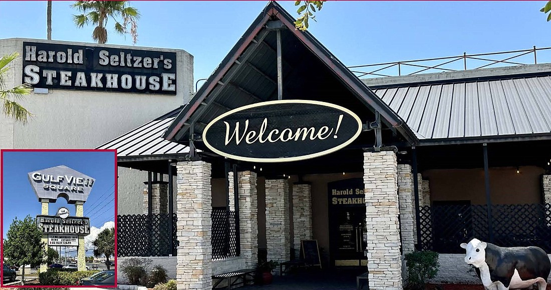 Harold Seltzer's Steakhouse has put listed its restaurant on U.S. Hwy 19 in Port Richey.